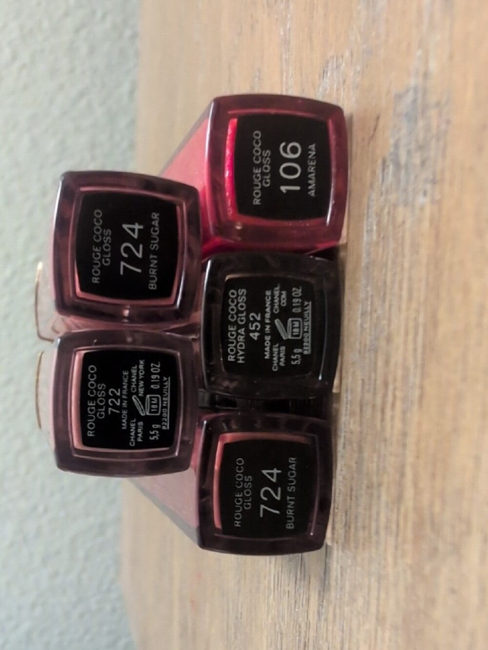 CHANEL Lipgloss x5 NEW - Picture 2 of 3
